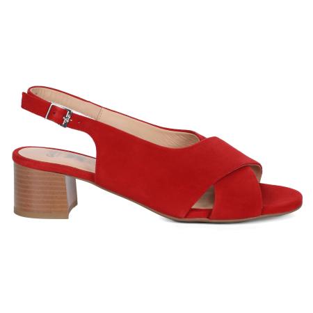 Женские туфли с открытым мыском/открытой пяткой ARA PRATO-S 2.0 12-25605-03, красные