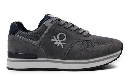 Мужские кроссовки United Colors of Benetton Eva BTM123010, серые