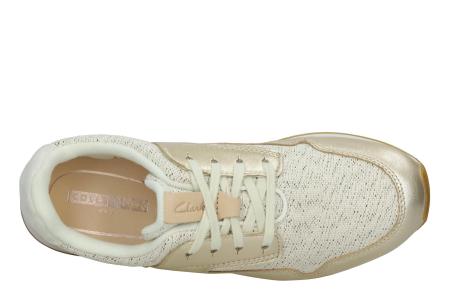 Женские кроссовки Clarks Floura Mix 26139267, белые