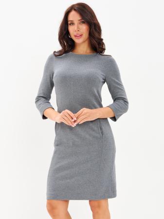 HERRINGBONE JERSEY SHIFT DRESS 4501079