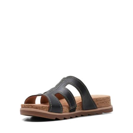 Женские сланцы Clarks Clarks Yacht Coral 26171761, черные