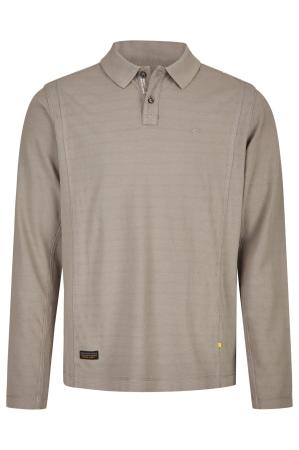 Мужское поло Camel Active Polo Long Sleeve 409865-8P01, серое