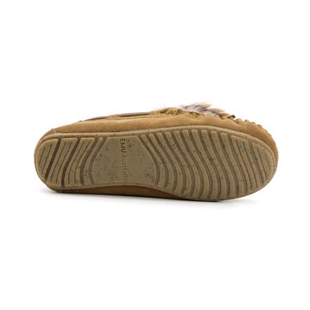 Женские тапочки EMU Australia Amity Reverse Lava W12382, коричневые