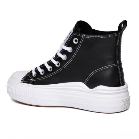 Женские высокие кеды British Knights KAYA FLOW MID B51-3735-01, черные