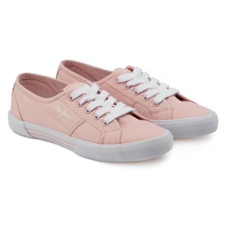 Женские кеды Pepe Jeans London ABERLADY ECO PLS31016, розовые