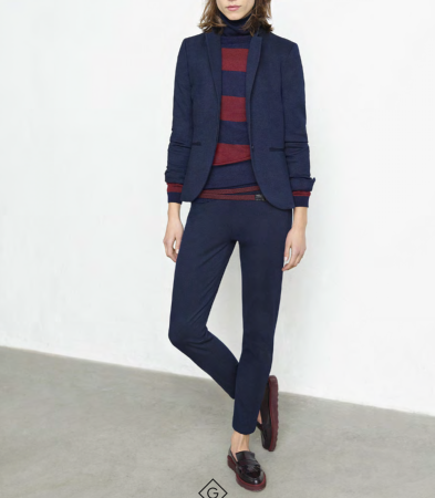 Женский ремень Gant WEBBING WRAP BELT 494638, бордовый