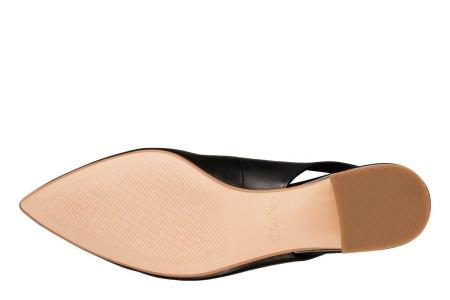 Женские туфли с закрытым мыском/открытой пяткой Clarks Laina15 Sling 26148860, черные