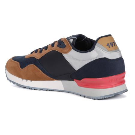 Мужские кроссовки Pepe Jeans London LONDON ONE BASIC M PMS30871, коньячный