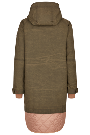 Женская куртка парка Camel Active COAT 310041-6F15, зеленая