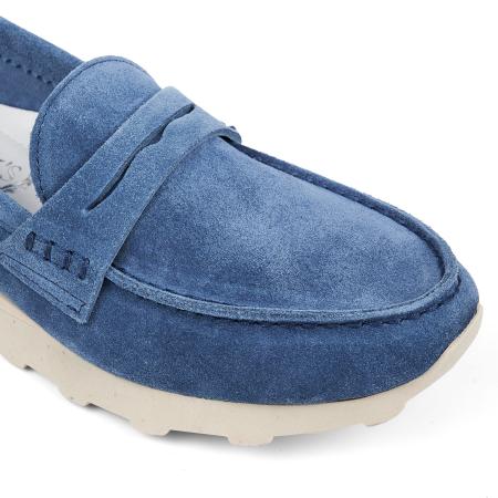 Женские лоферы Clarks 22213047, голубые