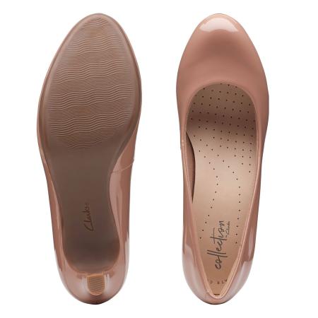 Женские туфли-лодочки Clarks Adriel Viola 26146726, бежевые