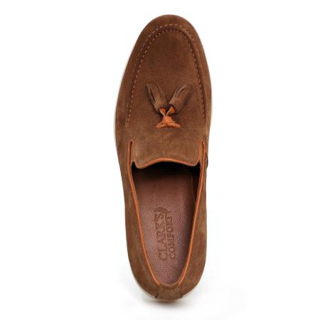Мужские мокасины Clarks 22207195, коричневые
