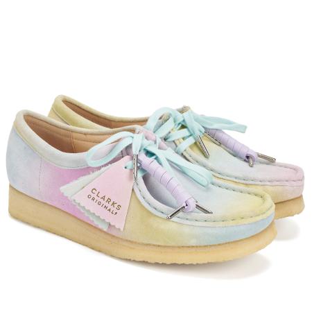 Женские полуботинки Clarks Wallabee. 26165563, белые