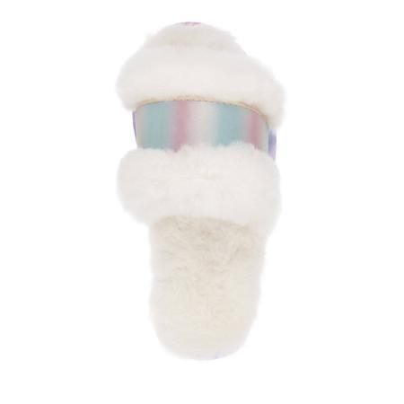 Детские тапочки EMU Australia Wrenlette Tie Dye Teens T12575, натуральные