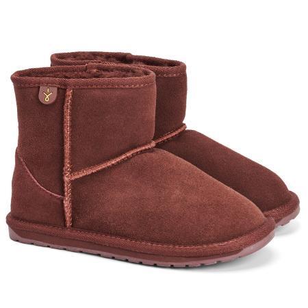Детские сапоги EMU Australia Wallaby Mini K10103, бордовые Детские сапоги EMU Australia Wallaby Mini K10103, бордовые