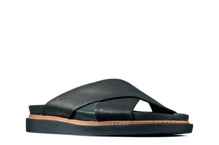 Женские сланцы Clarks Trace Drift 26139417, черные