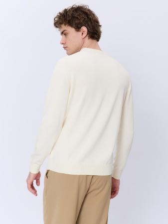 Мужской джемпер Gant COTTON C-NECK 8050185, белый