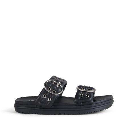 Женские пантолеты EMU Australia Summer Fashion Bondi Buckle 2.0 W13306, черные