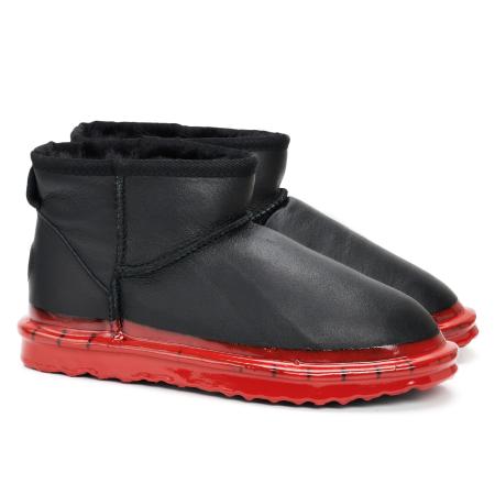 Женские угги EMU Australia Stingers Stinger Micro Dipped W13083, черные