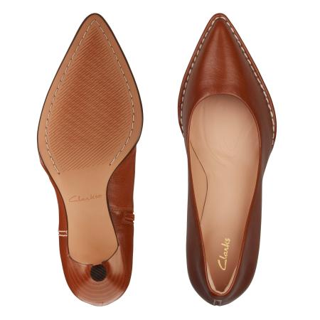 Женские ботильоны Clarks Thorna55Stitch 26161313, коричневые
