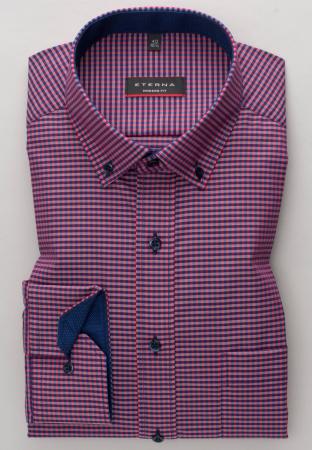 Мужская рубашка ETERNA 8917-58-X143, красная