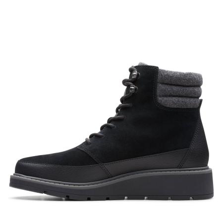 Женские высокие ботинки Clarks Ivery Trail 26146883, черные