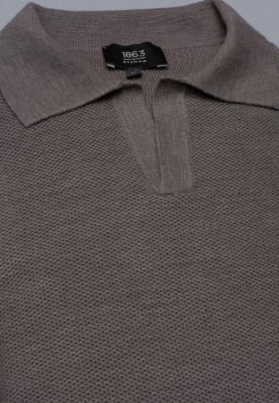 Мужское поло Eterna 363-25-REPO, серое