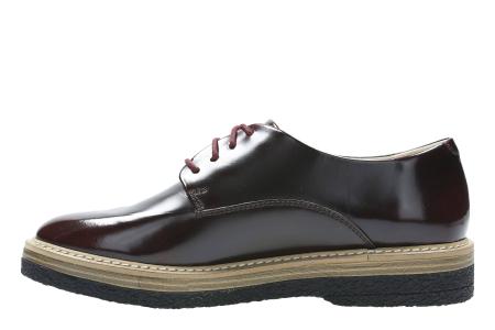 Женские дерби Clarks Zante Zara 26126649, бордовые