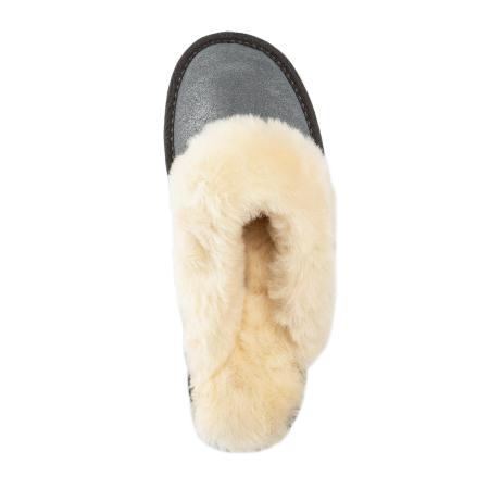 Женские тапочки EMU Australia Jolie Metallic W11485, серые