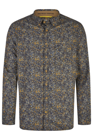 Мужская рубашка Camel Active Longsleeve Shirt 409111-8S31, синяя