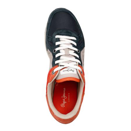 Мужские кроссовки Pepe Jeans London TINKER PRO CAMP SUMMER PMS30510, синие