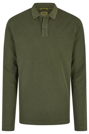 Мужское поло Camel Active Polo Long Sleeve 409865-8P10, зеленое