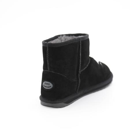 Детские угги EMU Australia Barton Lightning K12985, черные