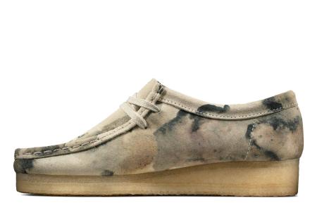 Мужские полуботинки Clarks Wallabee 26148590, белые