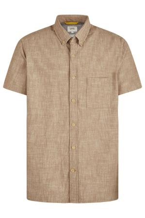 Мужская рубашка Camel Active Shortsleeve Shirt 409212-1S22, песочная