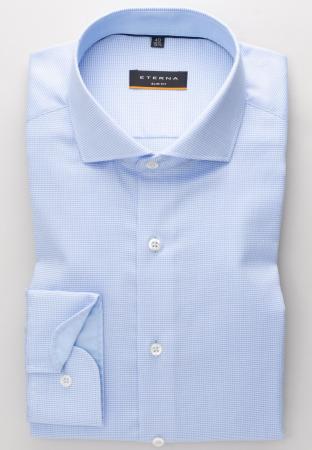 Мужская рубашка ETERNA 8603-12-F142, голубая