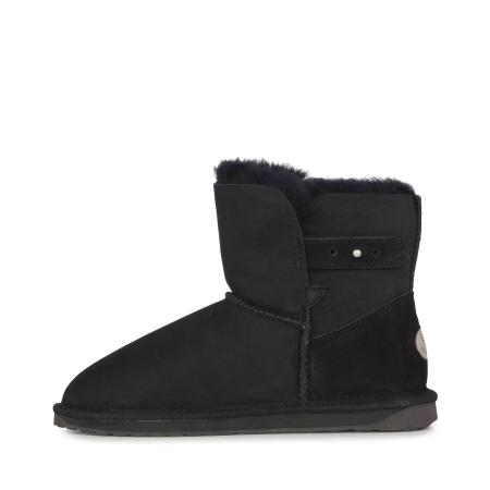 Женские полусапоги из овчины (угги) EMU Australia Summerlands W12778, черные