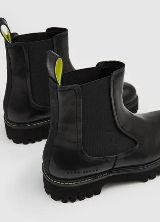 Женские челси Pepe Jeans London TRUCKER CHELSEA W PLS50452, черные