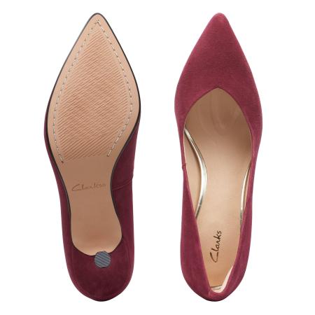 Женские туфли-лодочки Clarks Violet55 Court 26161538, красные