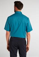  2376-64-K19K - Мужская рубашка ETERNA, бирюзовая