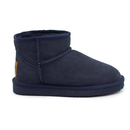 Женские полусапоги из овчины (угги) EMU Ridge SMU Sophie Micro RW10937, синие