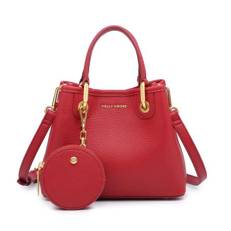 Женская сумка хэнд Kelly Kross IMARA KK1810-3, красная