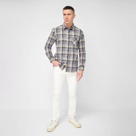 Мужская рубашка Camel Active Longsleeve shirt 409135-2S55, бежевая