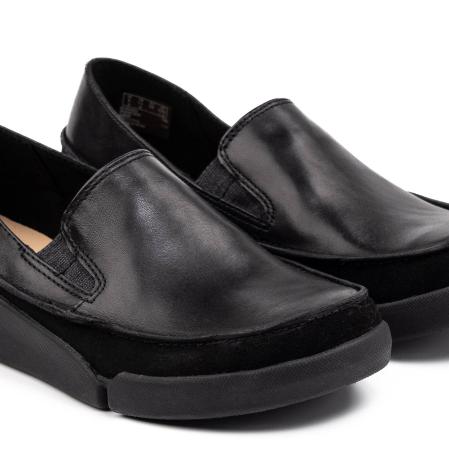 Женские слипоны Clarks Tri Step 26147819, черные