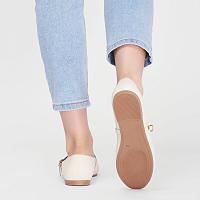 44413101-1000 - Женские балетки Bugatti, бежевые  44413101-1000 - Женские балетки Bugatti, бежевые