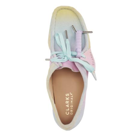 Женские полуботинки Clarks Wallabee. 26165563, белые