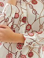 SAILING PRINT COT SILK SHIRT 4320184 - SAILING PRINT COT SILK SHIRT 4320184