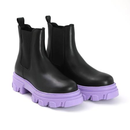 Женские челси Bullboxer 517505E6L_BLCK, черные