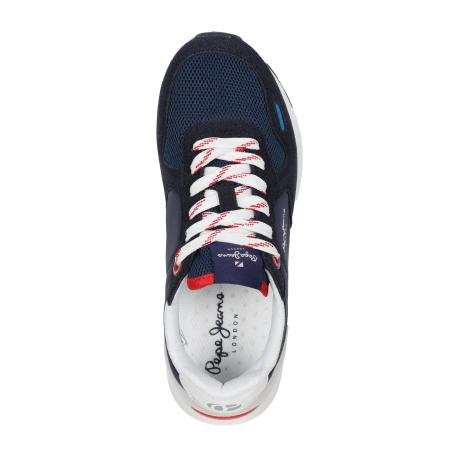 Детские кроссовки Pepe Jeans London YORK BASIC BOY SS22 PBS30515, синие
