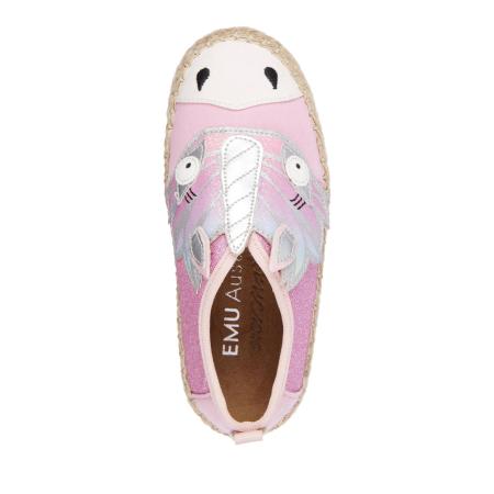 Детские слипоны EMU Australia Unicorn Nest K12674, розовые